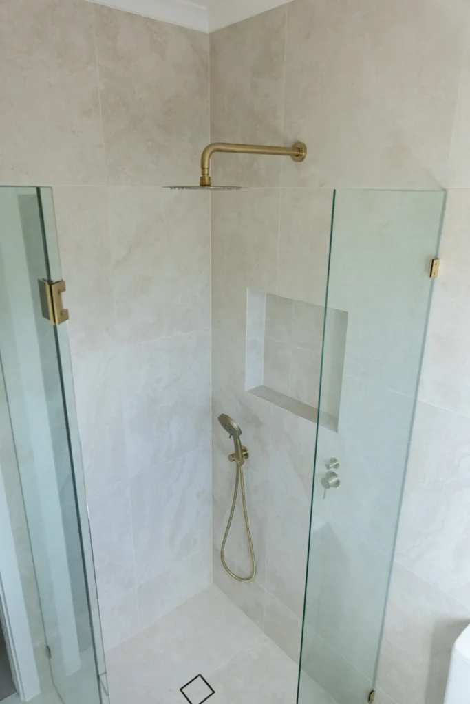 Pelican Court — Bathroom project photo — Port Lincoln Tiles & Pavers