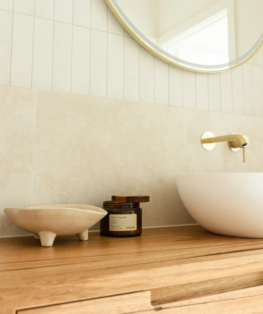 Pelican Court — Bathroom project photo — Port Lincoln Tiles & Pavers