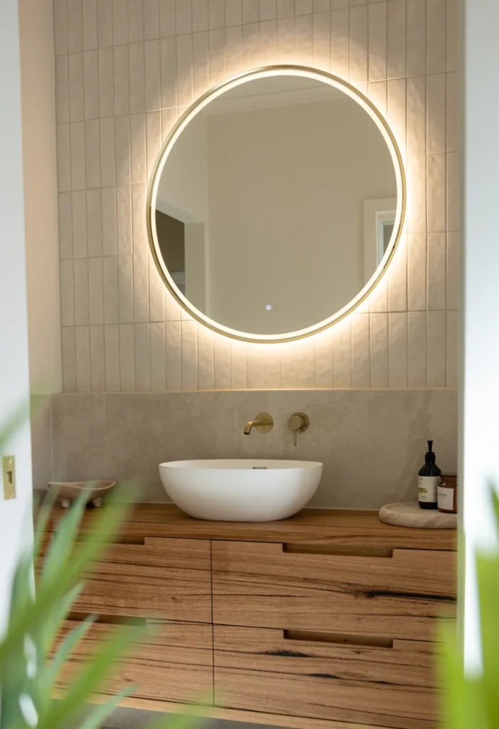 Pelican Court — Bathroom project photo — Port Lincoln Tiles & Pavers