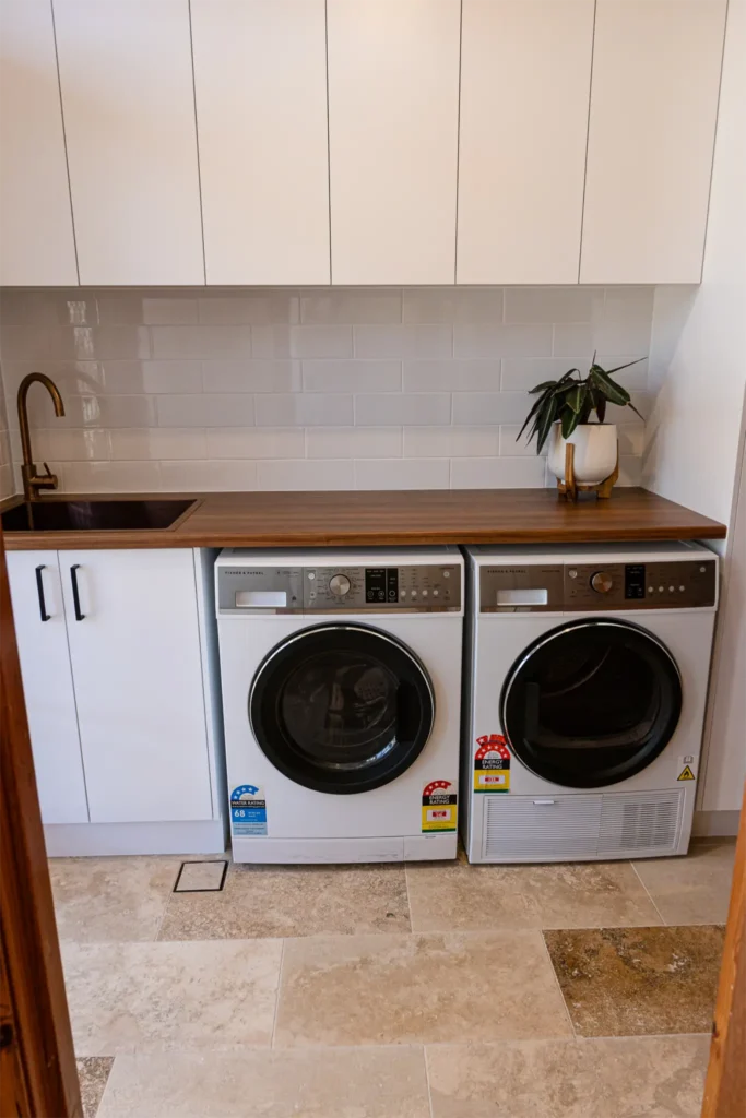 Banksia Court — Bathroom & Laundry project photo — Port Lincoln Tiles & Pavers