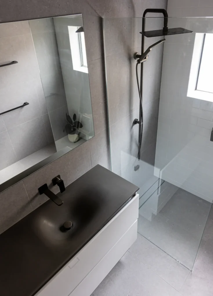 Eltham Avenue — Bathroom project photo — Port Lincoln Tiles & Pavers