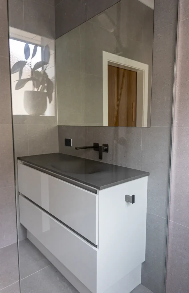 Eltham Avenue — Bathroom project photo — Port Lincoln Tiles & Pavers