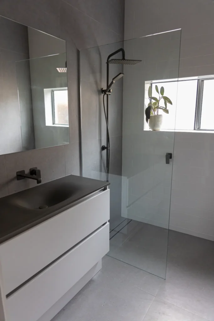Eltham Avenue — Bathroom project photo — Port Lincoln Tiles & Pavers