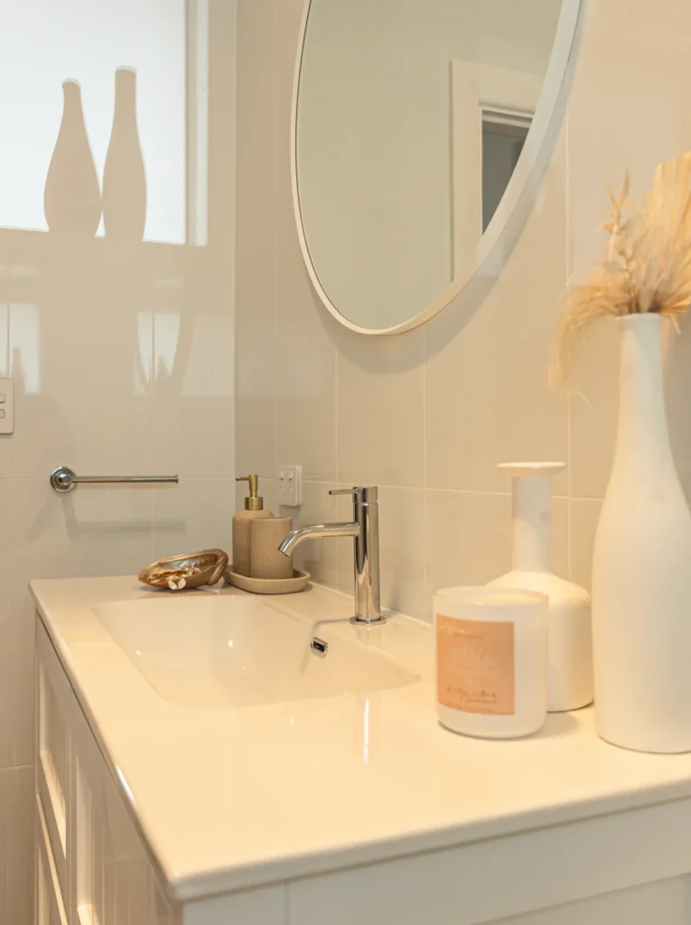 Eltham Avenue — Bathroom project photo — Port Lincoln Tiles & Pavers