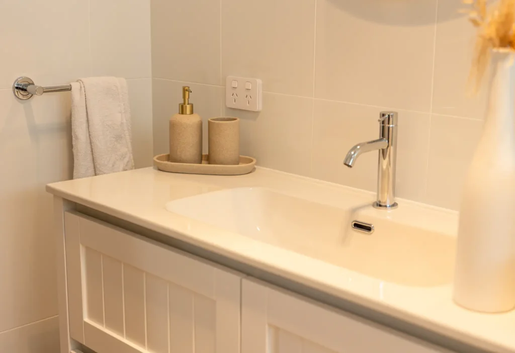 Eltham Avenue — Bathroom project photo — Port Lincoln Tiles & Pavers