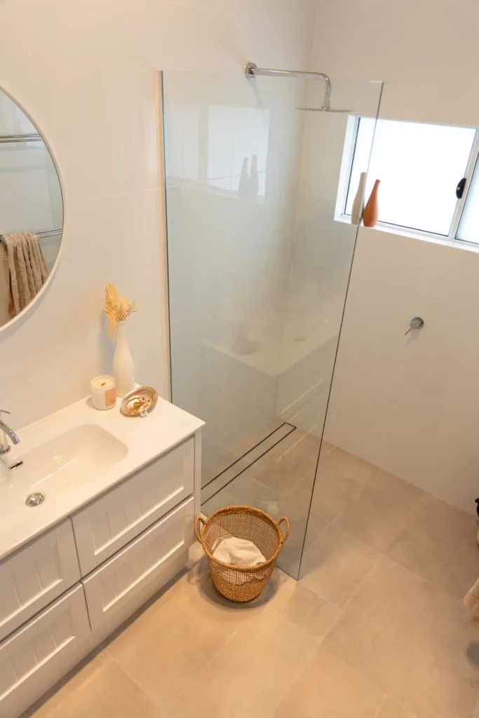 Eltham Avenue — Bathroom project photo — Port Lincoln Tiles & Pavers