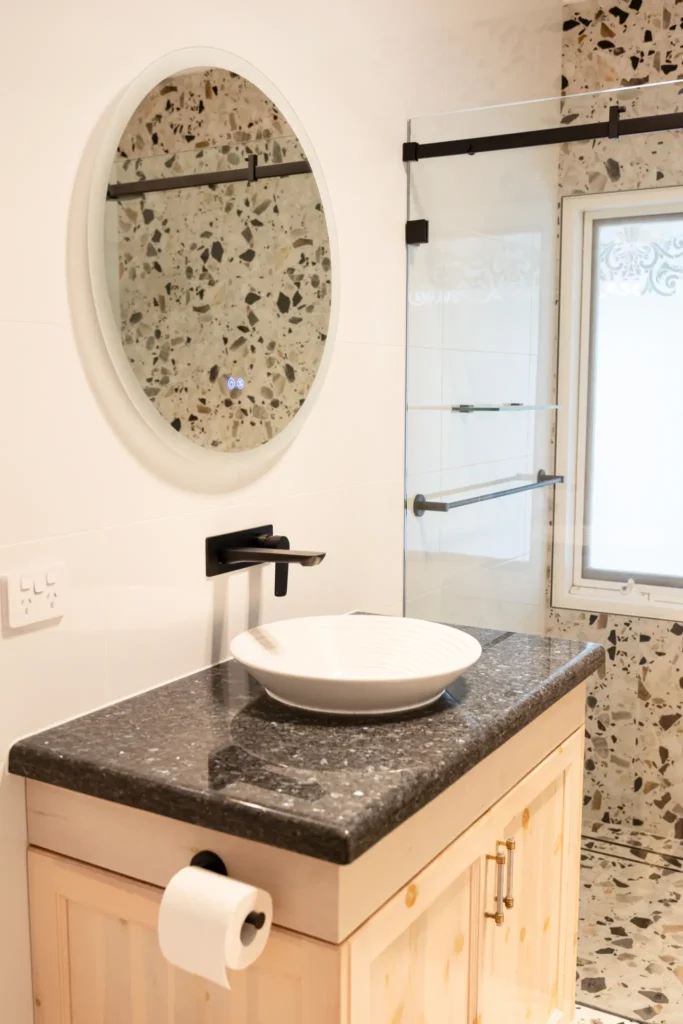 Picardy Place — Bathroom project photo — Port Lincoln Tiles & Pavers