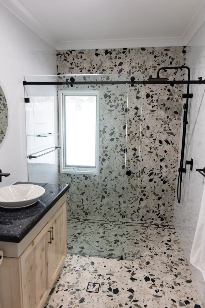 Picardy Place — Bathroom project photo — Port Lincoln Tiles & Pavers