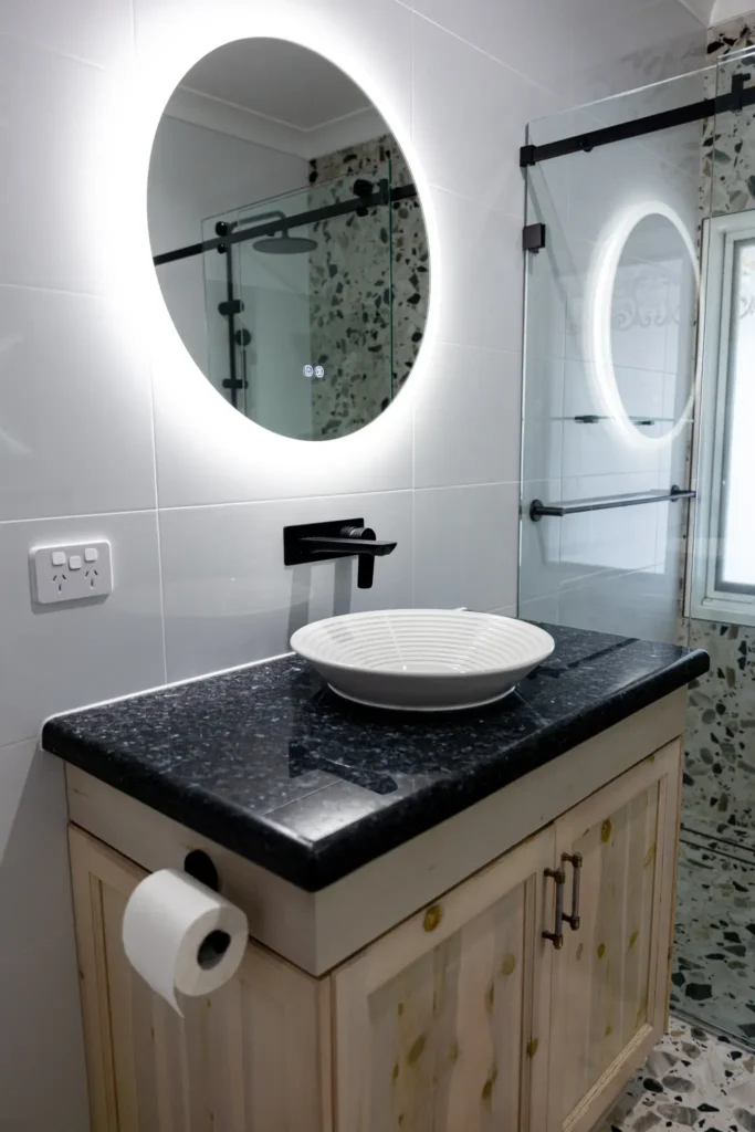 Picardy Place — Bathroom project photo — Port Lincoln Tiles & Pavers