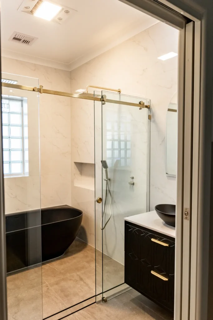Eltham Avenue — Bathroom project photo — Port Lincoln Tiles & Pavers